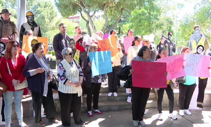 Protestë për “1 majin”, manifestimi në Tiranë në ditën ndërkombëtare të punëtorëve