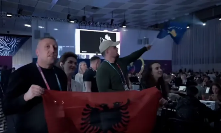 Provokim në Eurovision/ Gruaja serbe kërkon heqjen e flamurit të Kosovës, delegacioni shqiptar: Do e mbrojmë gjithmonë!