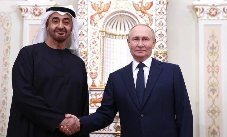 Putin bisedë me liderin e Emirateve: Fokus te kriza në Lindjen e Mesme dhe Irani
