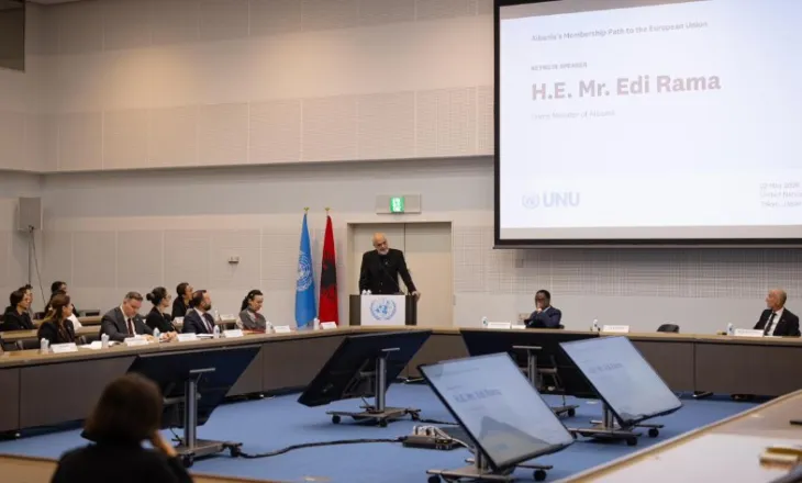 Rama promovon Shqipërinë para studentëve në Tokio: Ka më shumë diell se këtu, ejani ta shijoni!