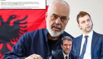 Rama reagon sërish për “gafën” e ministrit Hoxha, replikon me gazetarin që intervistoi kryediplomatin shqiptar dhe…