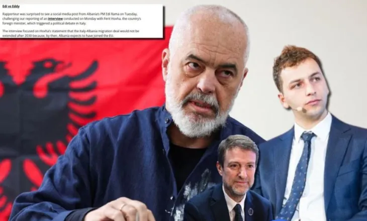 Rama reagon sërish për “gafën” e ministrit Hoxha, replikon me gazetarin që intervistoi kryediplomatin shqiptar dhe…