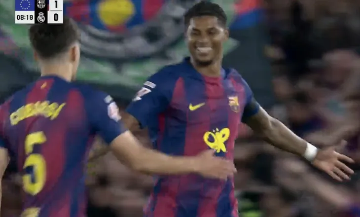 RASHFOOOOORD! El Clasico nis direkt me gol, Real Madrid reziston vetëm 9 minuta (VIDEO)