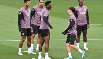 Real Madrid, nuk ka ndëshkim ekstra nga Arbeloa për Tchouamenin dhe Valverden…