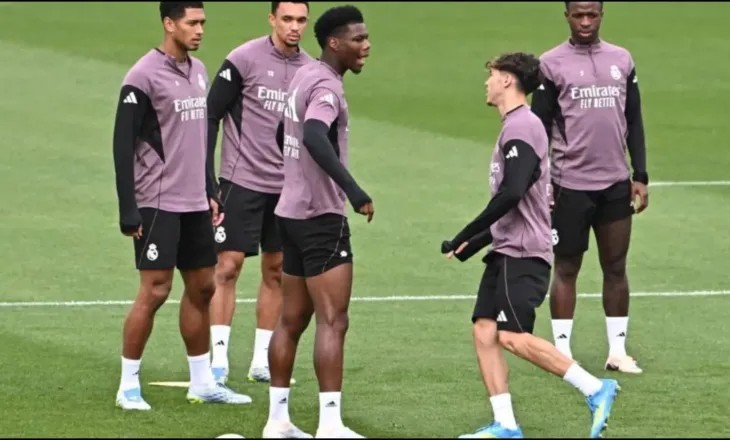 Real Madrid, nuk ka ndëshkim ekstra nga Arbeloa për Tchouamenin dhe Valverden…