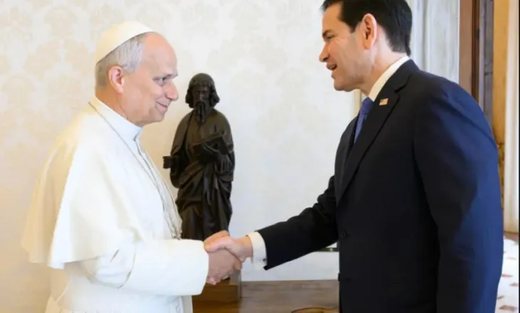 Rubio takohet me Papa Leoni XIV në Vatikan! Zbardhet çfarë u diskutua