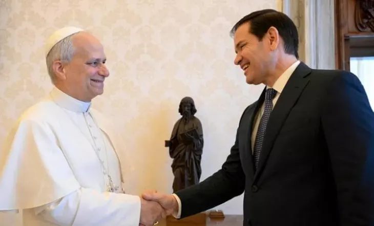 Rubio takon Papën në Vatikan, bisedime kokë më kokë pas përplasjeve të fundit me Presidentin Trump