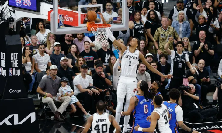 San Antonio nuk dorëzohet, mposht sërish Oklahoma dhe barazon 2-2 serinë e finaleve në Perëndim