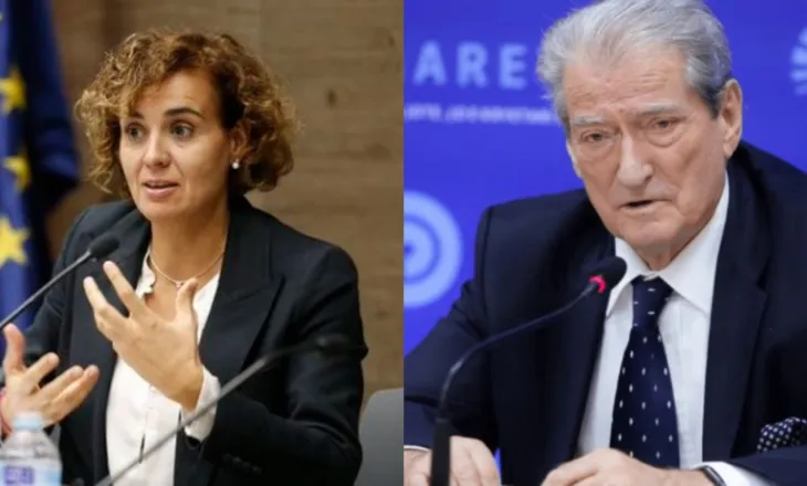 Sekretarja e PPE, Doloris Monserrat vizitë në selinë blu, takon Berishën pas rikonfirmimit në krye të PD