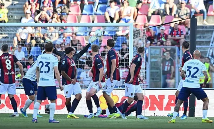 Serie A, Inter e mbyll me një barazim në Bologna, Diouf shpëton kampionët në fund