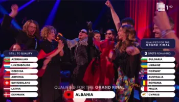 Shkodrani Alis Kallaçi me “Nân” kualifikon Shqipërinë në finalen e Eurovision Song Contest 2026…