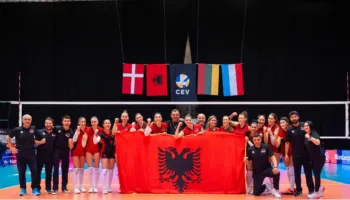 Shqipëria mund 3-2 Lituaninë në Ligën Europiane të Volejbollit dhe kualifikohet për në fazën e grupeve