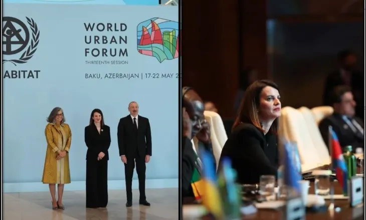 “Shqipëria po ndërton qytetet e së ardhmes!”, mesazhi i ministres Koçiu nga Forumi Botëror Urban 2026 në Baku