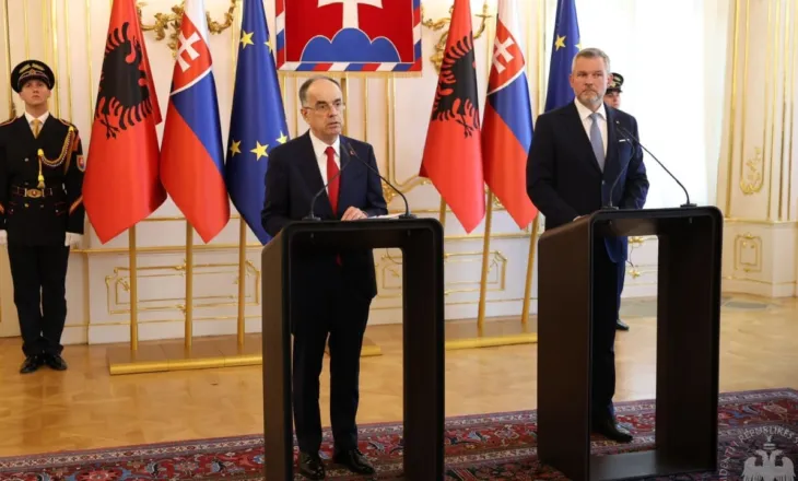 “Sondazhet tregojnë se mbështetet anëtarësimi ynë në BE”/ Begaj takim me Presidentin sllovak: Shqipëria i ka bërë detyrat e saj