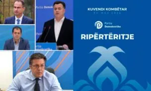 Sot mbahet Kuvendi Kombëtar i PD, votohen ndryshimet statutore dhe anëtarët e rinj të Këshillit, Gjin Gjoni kërkon…