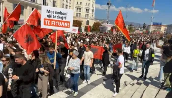 Sot protesta për gjuhën shqipe në Maqedoninë e Veriut: Të shpëtojmë kombin
