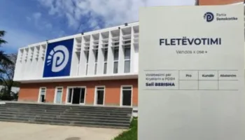 Sot, votimi për kreun e PD-së, në FLETËN e votimit vetëm emri i Berishës (FOTO)