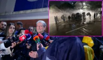 “Squllet” protesta e PD, Hita nuk lejon marshimin drejt ministrive, policia i “rrethon” në bulevard, militantët u…