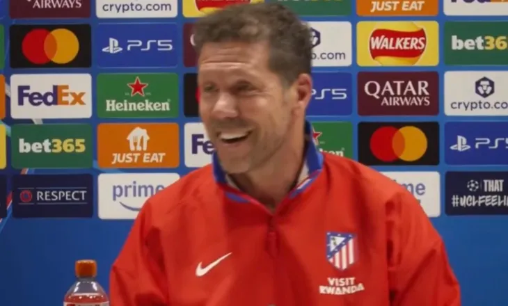 Supersticion prej humbjes 4-0? Simeone shkakton të qeshura: Gjetëm një hotel më të lirë