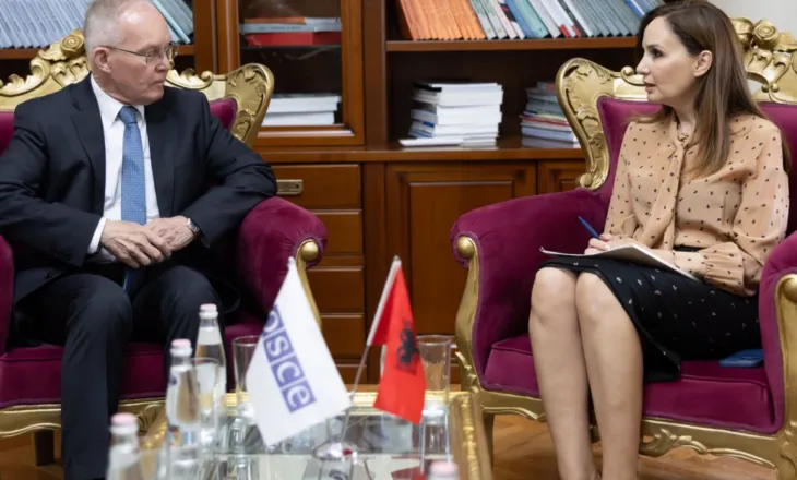Tabaku takohet me përfaqësuesin e OSBE-së: Shqipëria në moment kritik, liria e medias kusht themelor për demokracinë