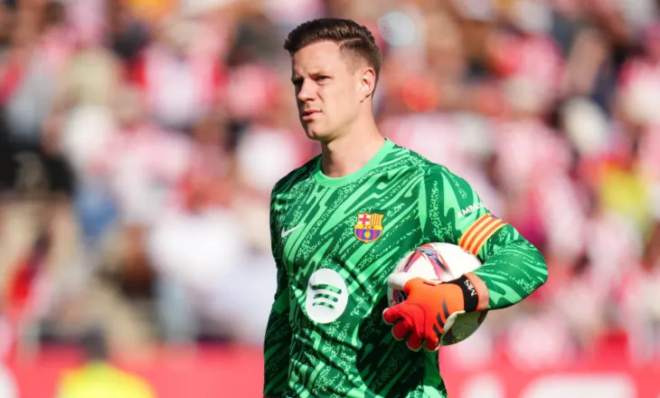 Ter Stegen jashtë botërorit kthehet në problem për Barcelonën, katalanasit bëjnë tifo për Girona javën e fundit