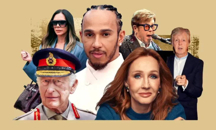 The Times publikon listën e më të pasurve të Mbretërisë së Bashkuar, çifti Beckham futet në klubin e miliarderëve, një e treta e manjatëve britanikë kanë emigruar nga taksat