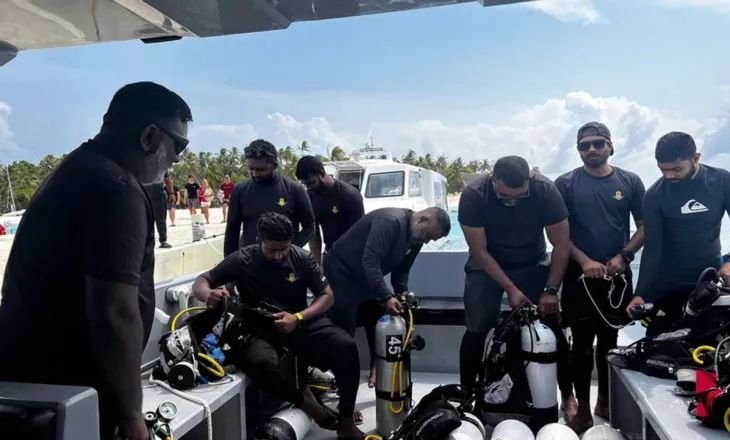 Tragjedia në Maldive/ Gjenden trupat e dy zhytësve italianë në shpellën nënujore, vijojnë kërkimet për dy të tjerë