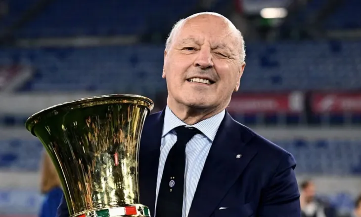 Triumfi i dyfishtë i Interit në Itali, Marotta ‘thumbon’ kuqezinjtë e Milanit: Jemi i vetmi klub në këtë qytet me dy yje