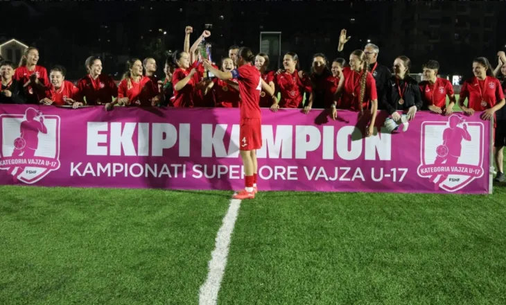 U-17 vajza, Partizani fiton në finalen e madhe ndaj Vllaznisë