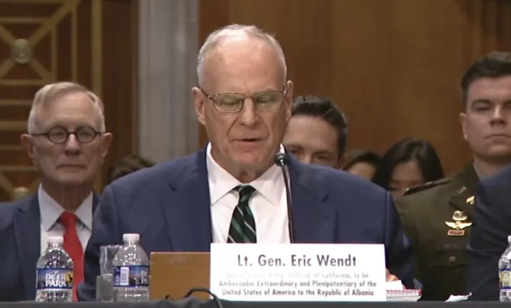 U nominua nga Trump për ambasador në Tiranë, Eric Wendt para Senatit: Katër prioritetet e mia, do mbështes Shqipërinë në luftën kundër korrupsionit dhe krimit të organizuar transnacional