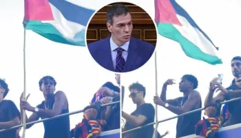 Valëviti flamurin palestinez gjatë festimeve, Yamal fut në sherr Izraelin dhe Spanjën