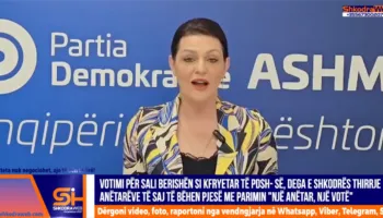 VIDEO – “Ky referendum është një proces i brendshëm politik”, Shkreli thirrje për pjesëmarrje në votimin e Berishës