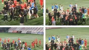 VIDEO/ Moment kaotik! Dhunë masive në kryeqytet, situata del nga kontrolli në “Arenën e Demave”