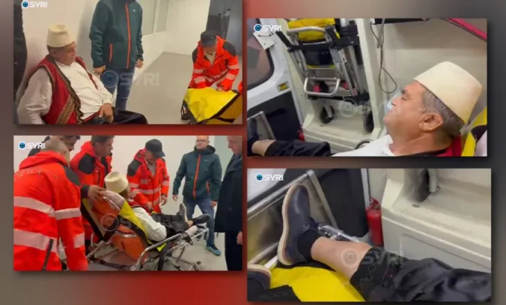 VIDEO/ Policia e dhunon me shkelma, protestuesi paqësor simbol përfundon në ambulancë