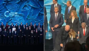 VIDEO / Rama s’i ndahet Melonit, e përqafon para liderëve në Samitin europian