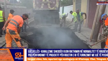 VIDEO – UK Shkodër vijon rikthimin në normalitet të rrugëve pas përfundimit të projektit për ujin e pijshëm