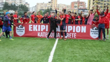 Vllaznia B shpallet kampione e Kategorisë së Tretë, mposht Albpetrolin në finale