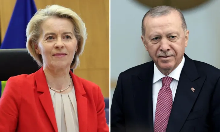 Von der Leyen telefonatë me Erdogan, presidentja e KE: Turqia partner kyç në rajon në trazira