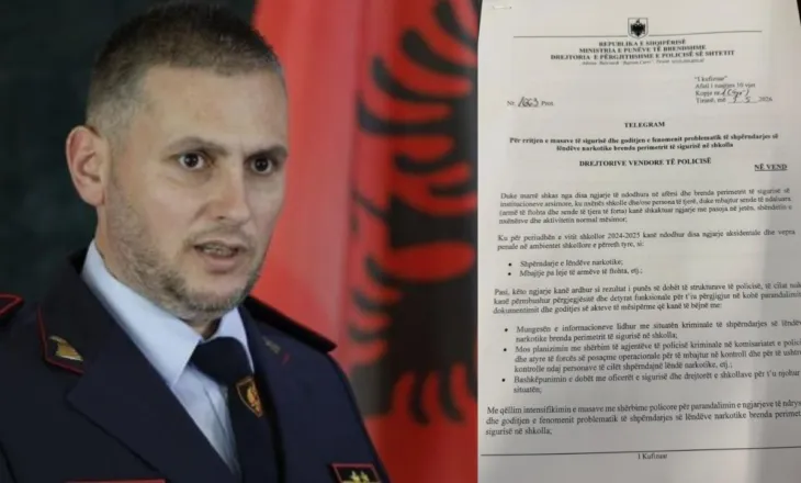 Vrasjet në shkolla dhe shpërndarja e drogërave, Hita telegram komisariateve, zbardhen porositë: Zero tolerancë