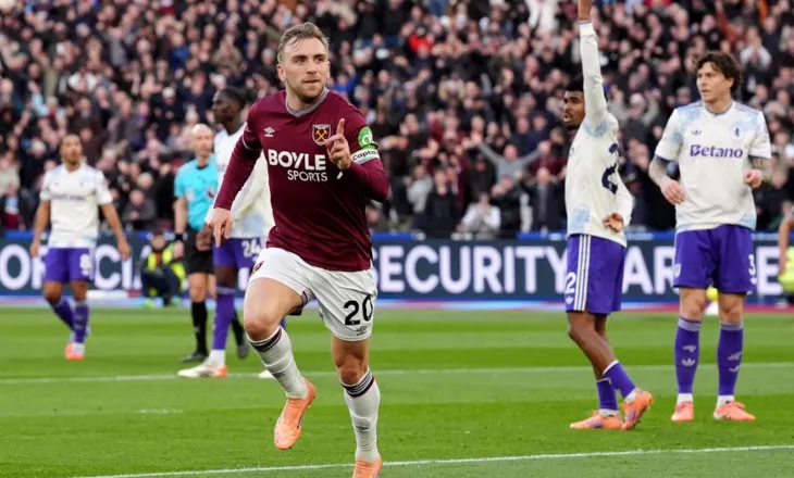 West Ham i detyruar të shesë nëse bie, Man.Utd, Liverpool dhe Chelsea ndjekin yllin e mesfushës angleze