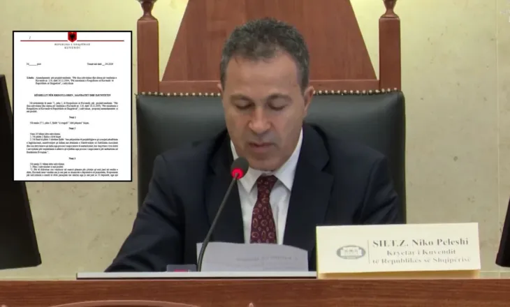 Zbulohen propozimet e Peleshit për ndryshimin e rregullores së Kuvendit: Ligjet e BE me procedurë të përshpejtuar, ndryshimi i rendit të ditës vetëm me shumicën e deputetëve të pranishëm