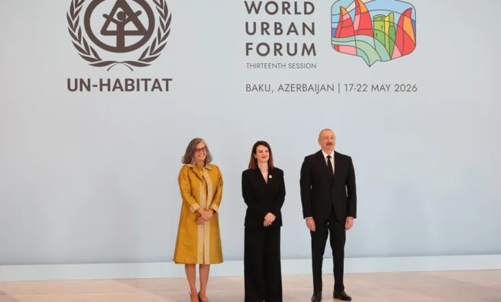 Zëvendëskryeministrja Koçiu në Azerbajxhan, merr pjesë në Forumin Botëror Urban 2026
