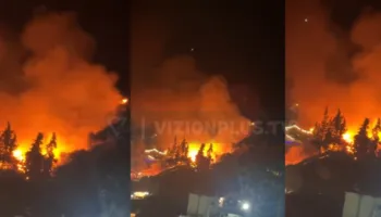 Zjarr në një lokal në Radhimë