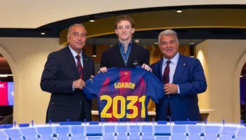 ZYRTARE/ Gordon është lojtari më i ri i Barcelonës, firmos kontratë 5-vjeçare