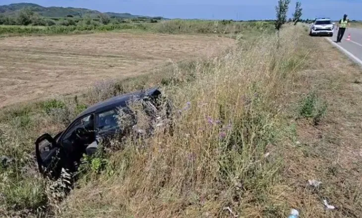 Aksident i rëndë në aksin Levan-Tepelenë/ Automjeti humb kontrollin dhe del nga rruga