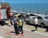 Aksident i rëndë në aksin Pogradec-Lin, humb jetën një grua, plagosen katër persona