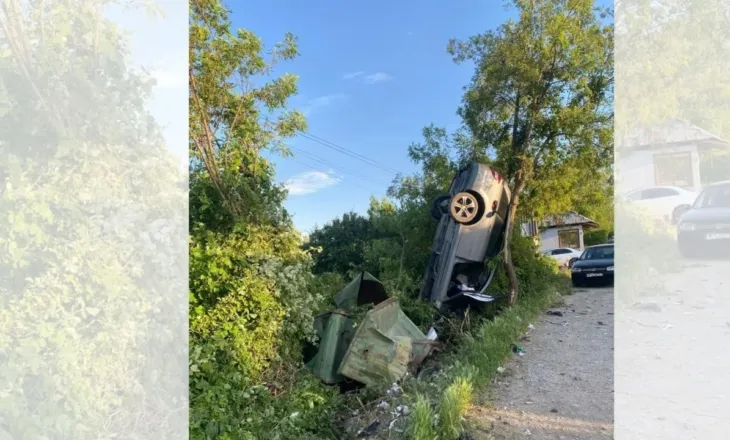 Aksident i rëndë në Bulqizë/ Makina ngel e varur në pemë, plagosen dy persona