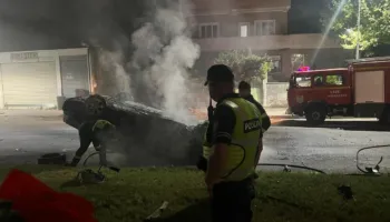 Aksident i rëndë në Lushnje/ ‘Benz’-i përplaset me bordurën e rrethrrotullimit, ndërron jetë 43-vjeçari