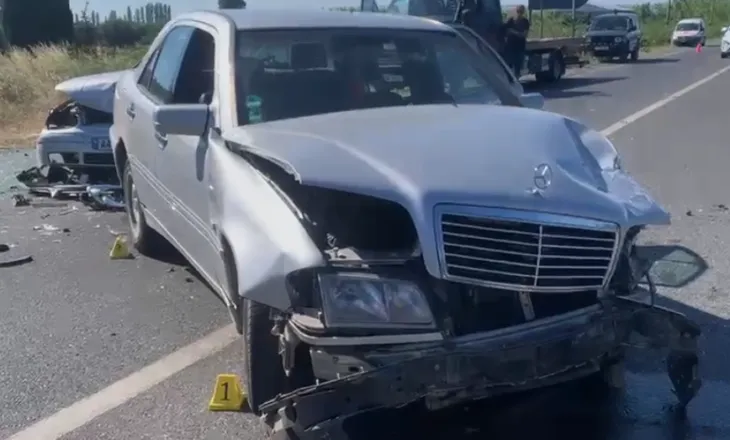 Aksident i trefishtë në aksin Lezhë-Milot, tre të plagosur