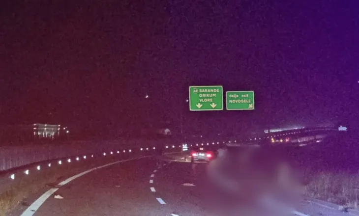 Aksident me vdekje në aksin Vlorë-Fier/ Këmbësori po kalonte autostradën, përplaset nga automjeti, humb jetën